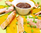 ヘルシー♪鶏とかぼちゃの玉ねぎ生姜ソース作り方4写真