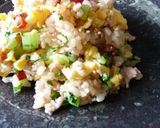 大根の皮と葉っぱのしゃきしゃき混ぜご飯作り方9写真