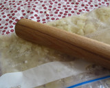 たたきじゃがいもと桜海老のチーズお焼き作り方1写真