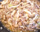 ✿生姜風味♡ひき肉としめじの和風パスタ✿作り方6写真