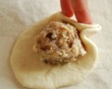 ふっくらちょいモチ♪あったか肉まん作り方17写真