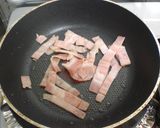 茄子とベーコンのニンニク醤油炒め作り方3写真