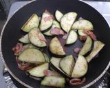 茄子とベーコンのニンニク醤油炒め作り方4写真