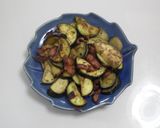 茄子とベーコンのニンニク醤油炒め作り方5写真
