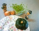 (o(´∀｀)o坊ちゃんかぼちゃのプリン作り方1写真