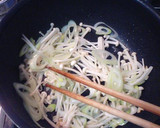 ★簡単★ツナ・ねぎ・えのきの和風パスタ作り方3写真