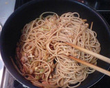 ★簡単★ツナ・ねぎ・えのきの和風パスタ作り方5写真