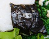 モノクロブーのおにぎり✿キャラ弁作り方3写真