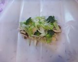 鮭ときのこの包み蒸し✿バター醤油味✿作り方6写真