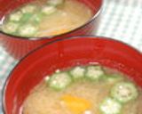 ✿うちの定番！オクラの味噌汁✿作り方9写真
