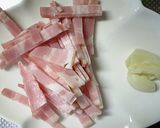 白いんげん豆のガーリックソテー♡作り方1写真