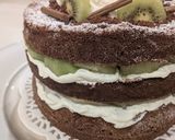 チョコスポンジ18ｃｍ✕高さ7ｃｍ作り方17写真