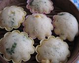 ノンオイル♡大葉とチーズの味噌蒸しパン作り方6写真