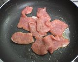 豚肉（赤み）とほうれん草のバター炒め作り方3写真
