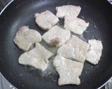豚肉（赤み）とほうれん草のバター炒め作り方4写真