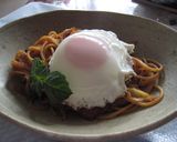 ナポリタン目玉焼き載せ作り方5写真