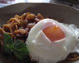 ナポリタン目玉焼き載せ作り方6写真