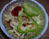 お弁当に♪　簡単　ちくわピザ作り方2写真