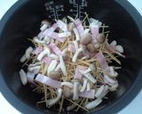 手抜きごはん❤炊飯器で和風スパゲッティー作り方2写真