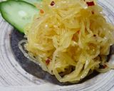 そうめんかぼちゃの激辛ナムル作り方11写真