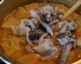 イカの腑煮（味噌味★）作り方5写真