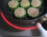 ゴーヤの肉詰め☆スパム＋おから作り方5写真