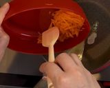 お弁当副菜にんじんとコーンのバターソテー作り方2写真