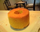 シンプル☆かぼちゃのシフォンケーキ作り方8写真