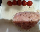 鶏むね肉の香味ステーキ作り方1写真