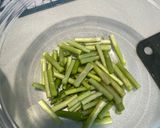 レンジで作るアスパラの胡麻和え作り方2写真