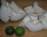 ♪冬瓜のさっぱりスープ煮♪作り方1写真