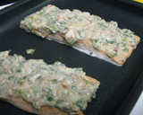 簡単!!　鮭の和風梅マヨ焼き作り方4写真