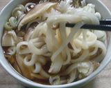 椎茸うどん作り方4写真