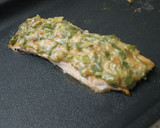 簡単!!　鮭の和風梅マヨ焼き作り方5写真