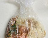 レンジで、和風チキンミートローフ！作り方2写真