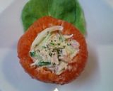 ＊可愛い つばめ風トマトのファルシー＊作り方4写真