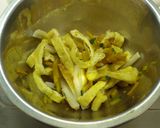 カボチャとちくわと油揚げの胡麻油和え作り方4写真