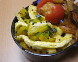 カボチャとちくわと油揚げの胡麻油和え作り方7写真