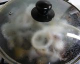 イカとアサリの塩にんにく炒め作り方4写真