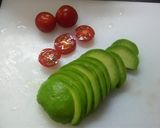 トマトとアボカドのチーズミルフィーユ作り方1写真