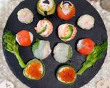 【ポリ袋で簡単】ひな祭りにてまり寿司作り方14写真