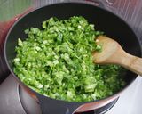 かぶの葉みそ炒め作り方1写真