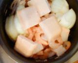 炊飯器でクリームシチュー(海鮮)作り方1写真