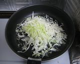 あまった千切りキャベツde目玉焼き作り方2写真