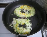 あまった千切りキャベツde目玉焼き作り方3写真