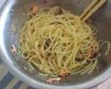 塩レモンがさっぱり♫鮭としめじのパスタ作り方5写真