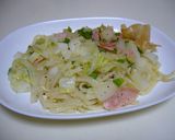 『さっぱり♥ 焼きうどん』作り方5写真