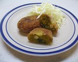 かぼちゃと大豆のコロッケ～作り方10写真