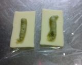 小柱とわさびチーズの卵焼き作り方2写真