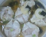 インスタント松茸お吸い物スープ餃子＆焼売作り方6写真